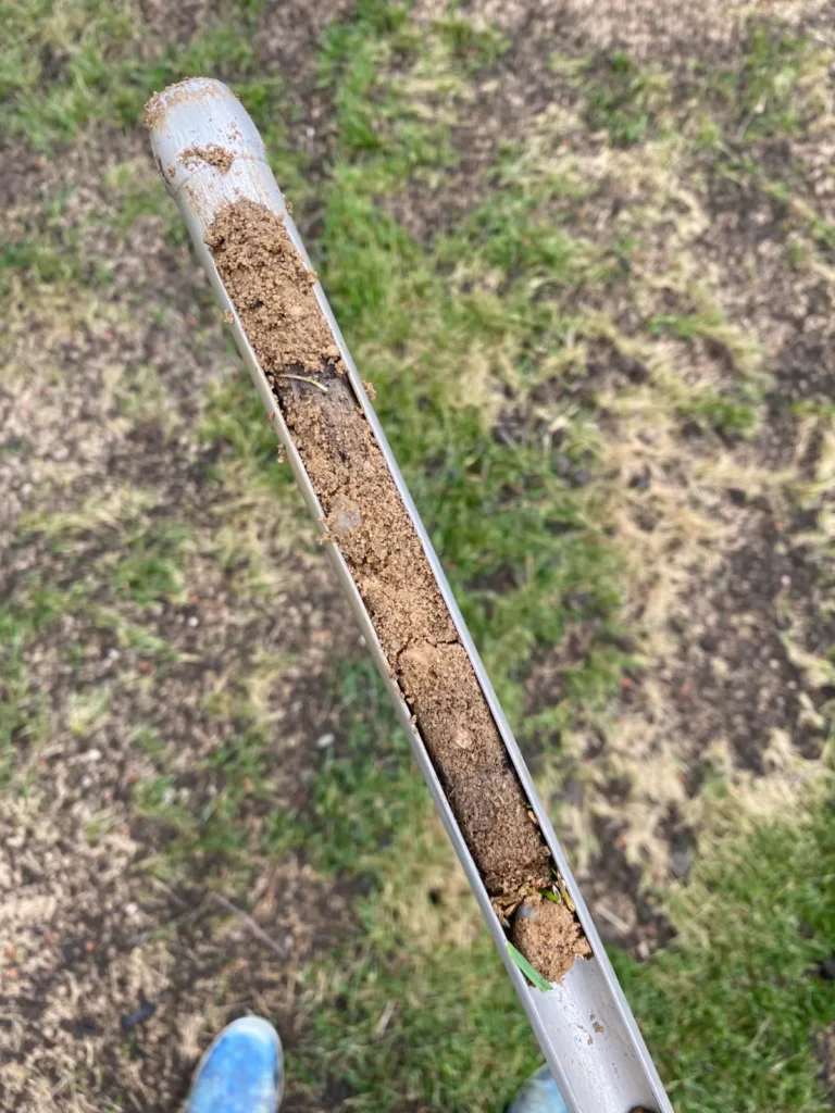 Soil Sample in Soil Probe